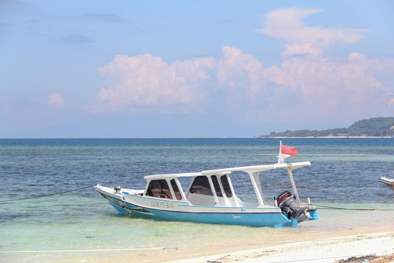 Albergue Lucky'S Gili Air Exterior foto